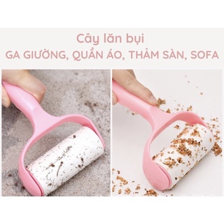 CÂY LĂN BỤI QUẦN ÁO(KÈM 2 LÕI)