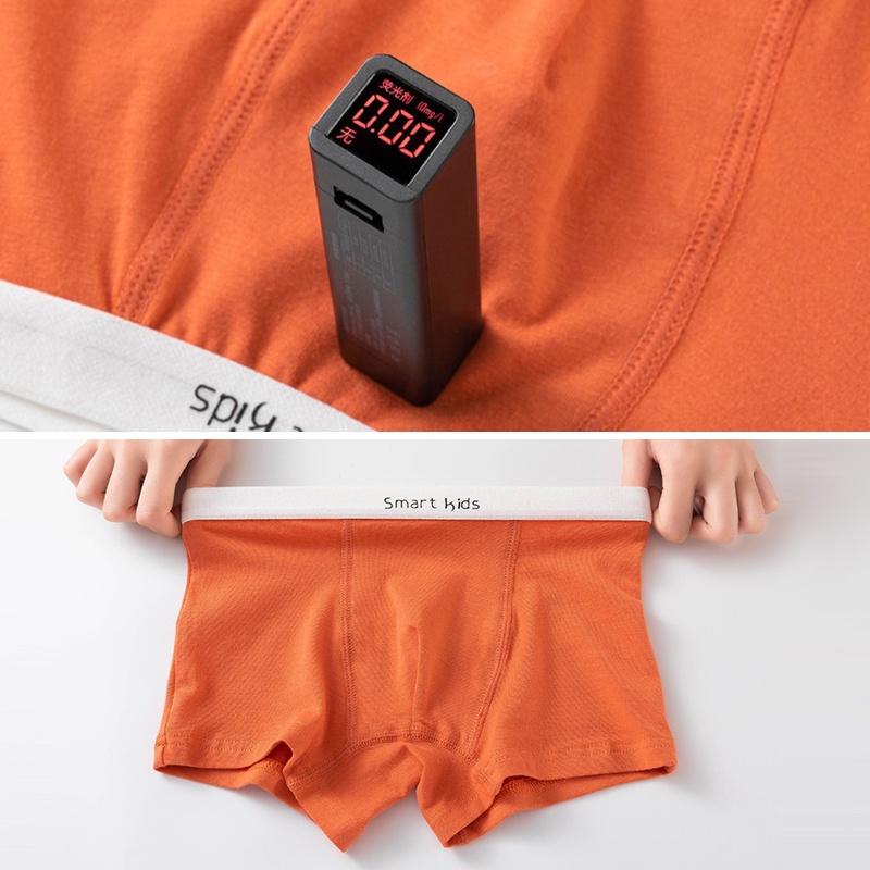 Set 5 Quần Lót Boxer Cotton Thoải Mái Thời Trang Cho Bé Trai 3-12 Tuổi