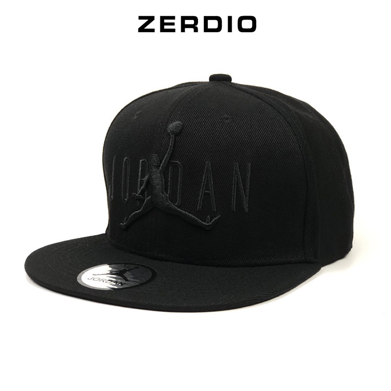 Nón hiphop, Mũ snapback nam nữ màu đen mã SN71 cao cấp
