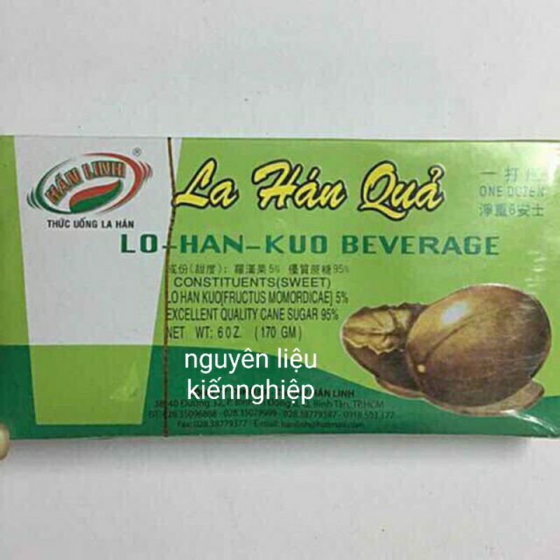 la hán quả hoà tan 170g