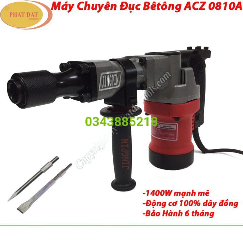 máy đục bê tông acz 0810 công suất lớn hiệu quả làm việc cao