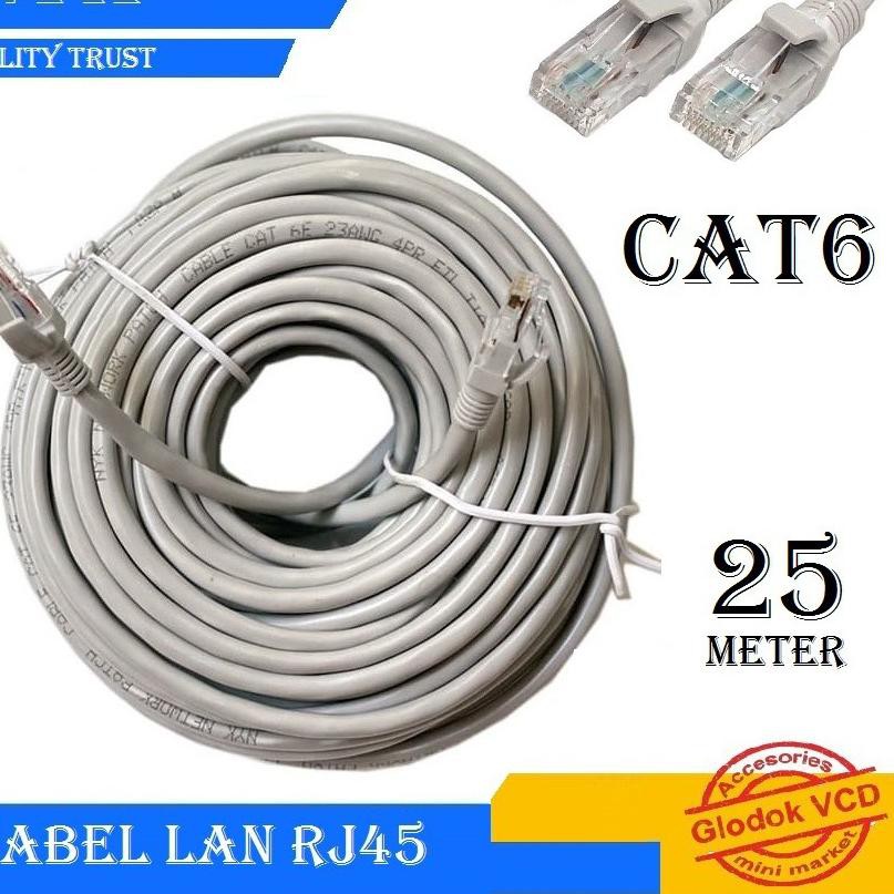 Dây cáp mạng NYK Cat6E 25M