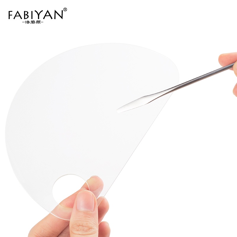 Bảng Màu Acrylic，Bảng pha màu acrylic +que trộn kem nền FABIYAN