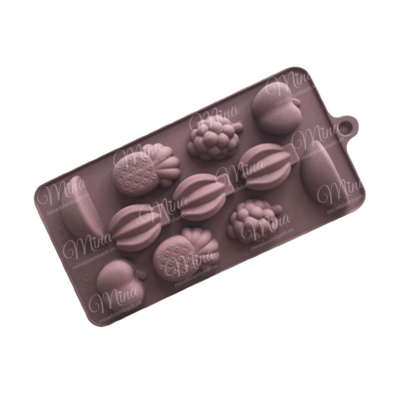Khuôn Silicone Trái Cây