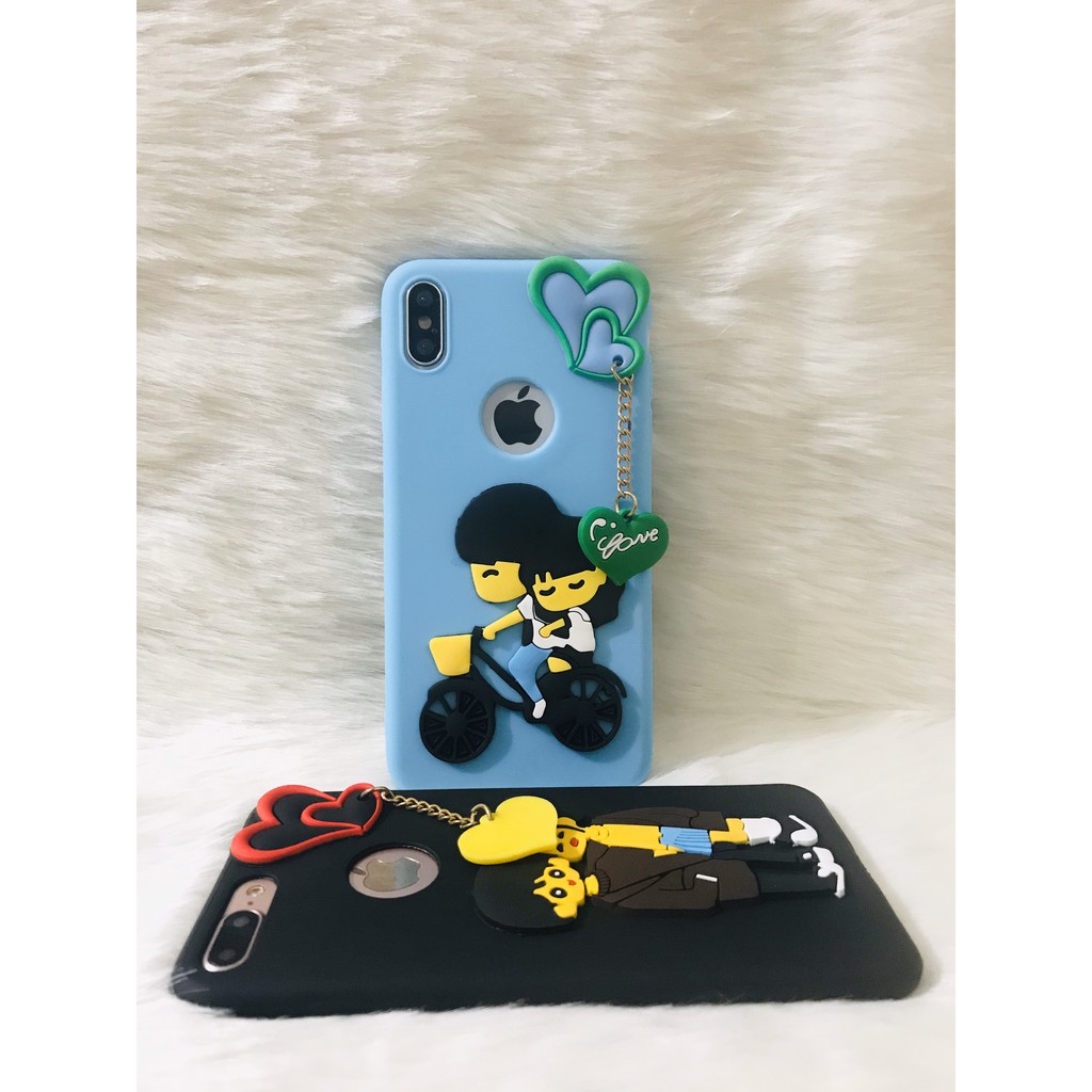 ỐP IPHONE HÌNH NỔI CUTE/CHỐNG BỤI/CHỐNG SỐC/ÔM MÁY full case 6S/6Plus/7/8/7Plus/8Plus/X/Xs/XsMax/11/11promax-Hcase