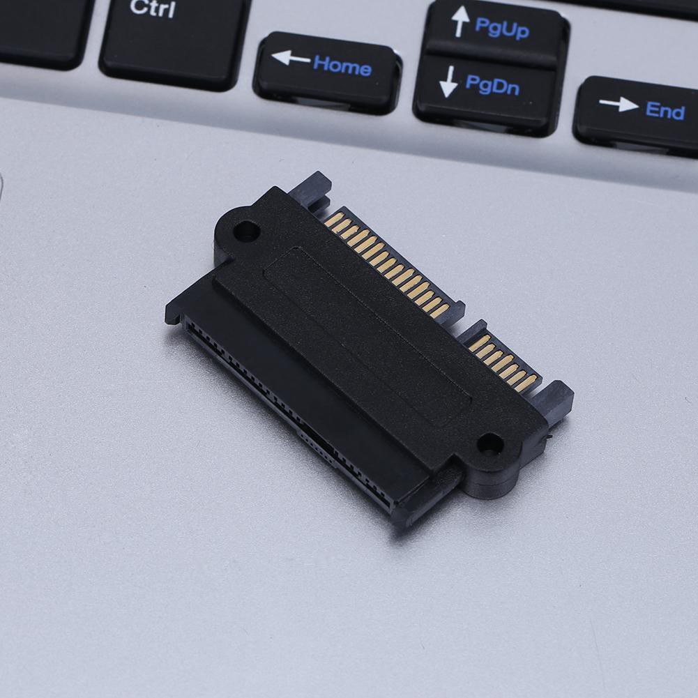 The Best🏆5Gbps SFF 8482 SAS to SATA 180 Degree Angle Converter Straight Head Adapter Filicle
