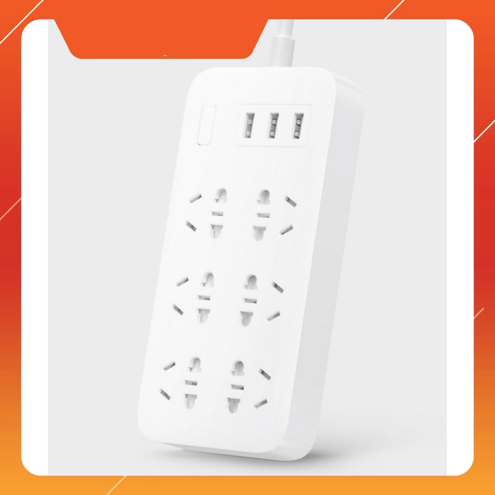 Ổ cắm Xiaomi Mi Power Strip 6 cổng 3 USB