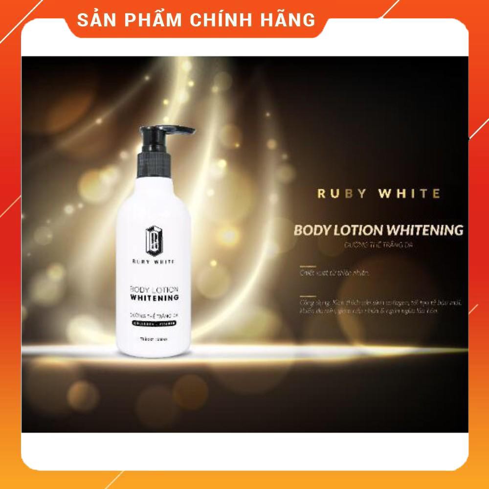 RUBY WHITE Whitening Body Lotion - Collagen Vitanim