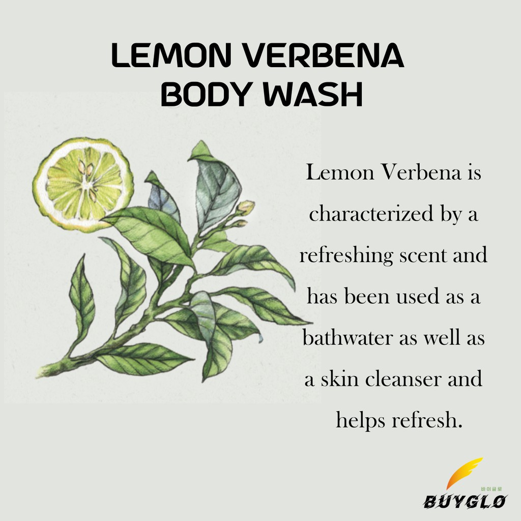 Sữa Tắm Chiết Xuất Chanh Lemon Verbena Body Wash Skinfood 355ml