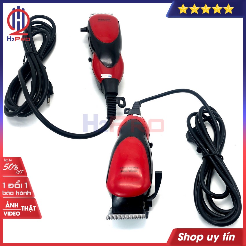 Tông Đơ Cắt Tóc 2505 H2Pro cao cấp-sắc bén-cắt êm-sử dụng điện trực tiếp, cắt tóc chuyên nghiệp giá rẻ(tặng bộ 4 cữ 99k)