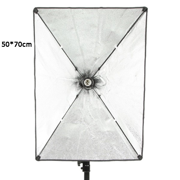 Softbox 50×70 kèm 1 đui đèn E27