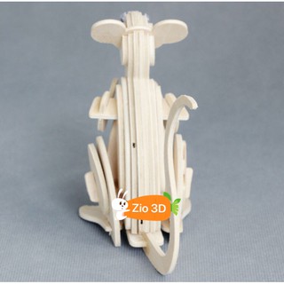 Mô hình lắp ráp gỗ 3D Con Chuột