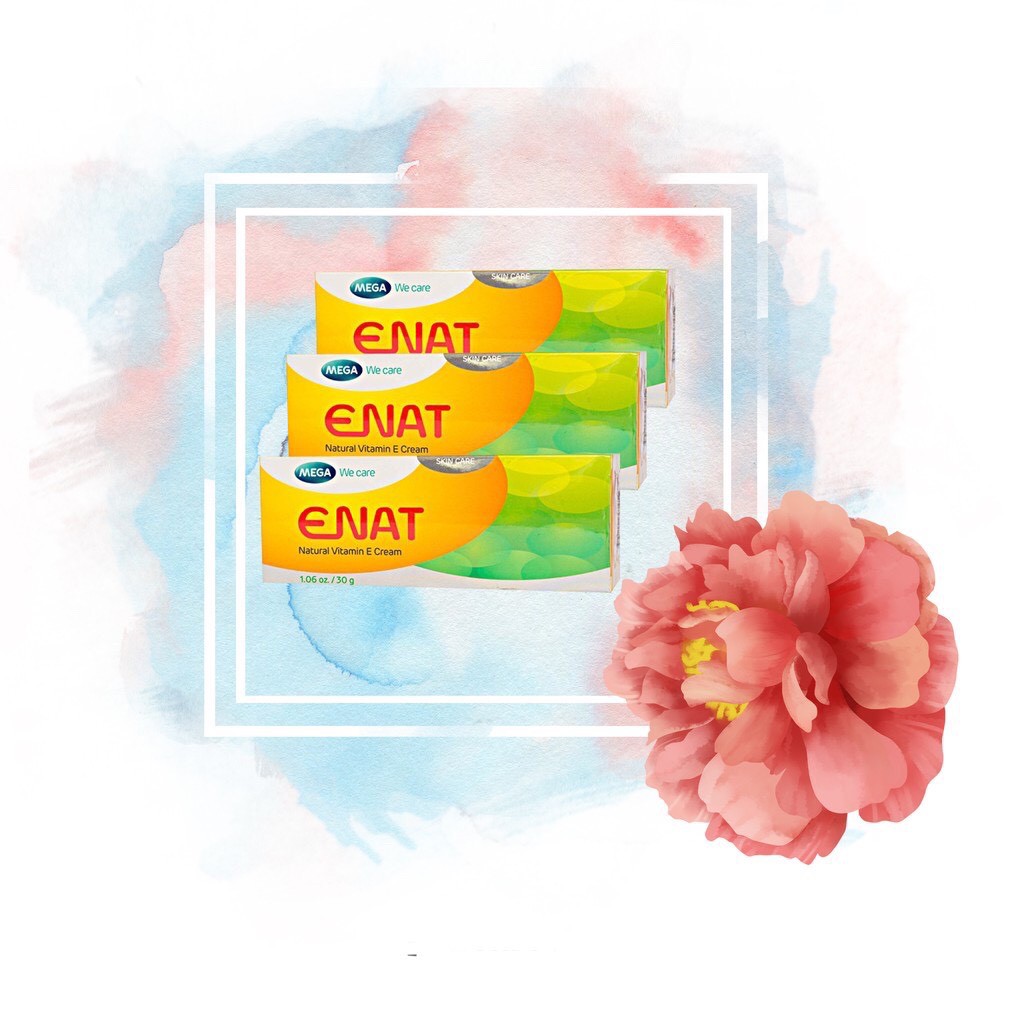 ENAT NATURAL VITAMIN E CREAM 30G - Kem dưỡng da, giữ ẩm