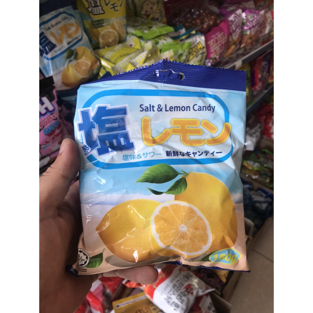 KẸO CHANH MUỐI MALAYSIA SALT & LEMON CANDY 150G date 01/2023