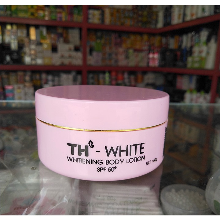 Kem dưỡng trắng da toàn thân TH White Whitening Body Lotion SPF 50 150g