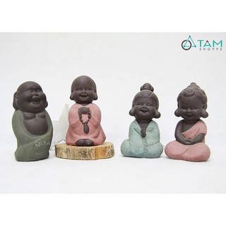 Tượng phật vui vẻ nhỏ xinh để bàn số 02 TAN