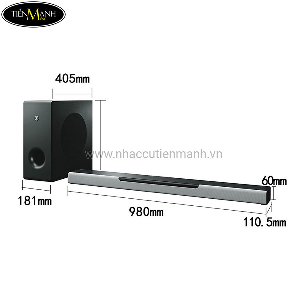 LOA SOUNDBAR YAMAHA YAS 408 CHÍNH HÃNG NEW 100%