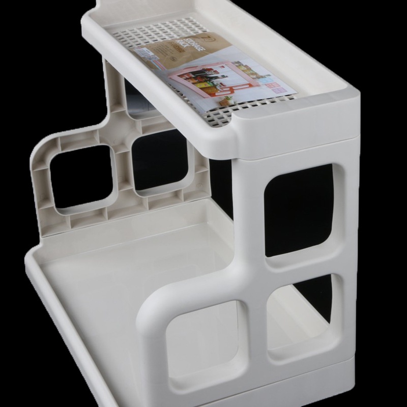 Kệ đựng gia vị 2 TẦNG có thể tháo rời tiện lợi cho bếp (40x24xm)