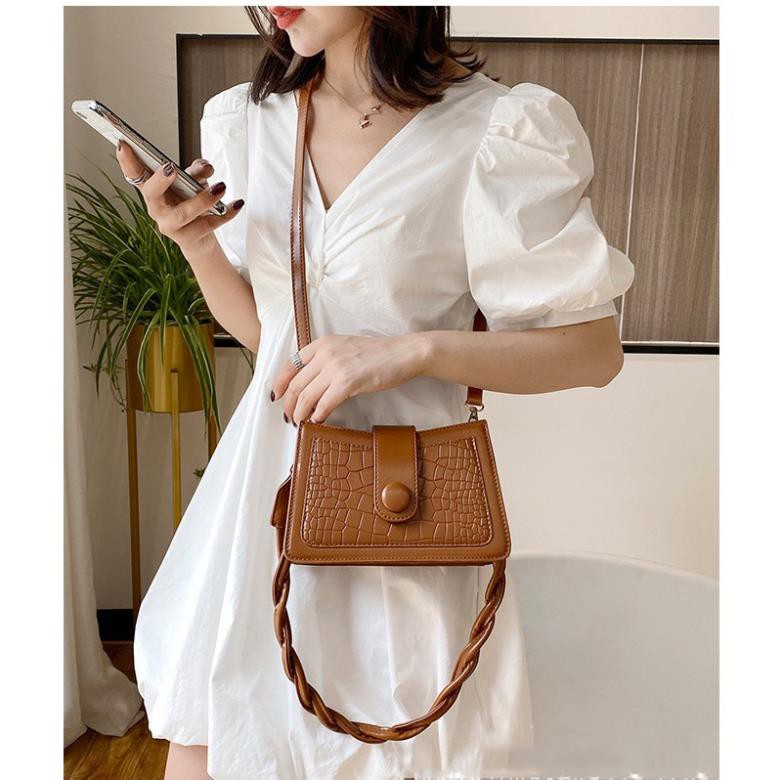 Túi Đeo Chéo Nữ mini dáng vuông cá tính giá rẻ dễ thương | BigBuy360 - bigbuy360.vn