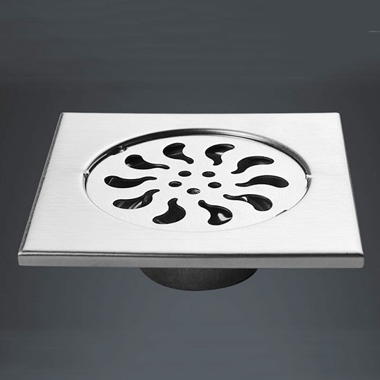 Phễu thoát sàn inox Zento TS151 - 15x15cm