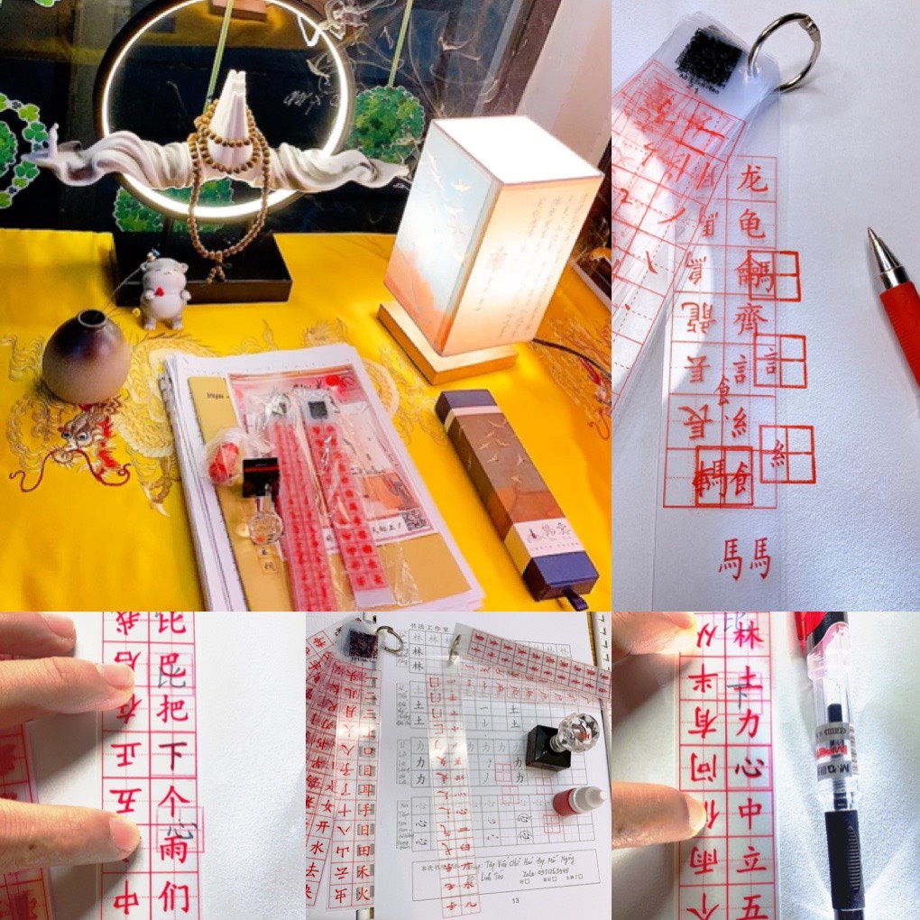 Odemei Thước tỉ lệ bút viết dùng viết chữ đẹp - TL1