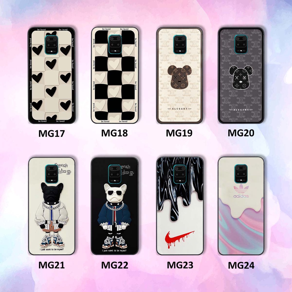Ốp Xiaomi Redmi Note 9 / Note9s / Note 9 Pro trái tim, thời trang, thể thao, ốp viền dẻo đẹp