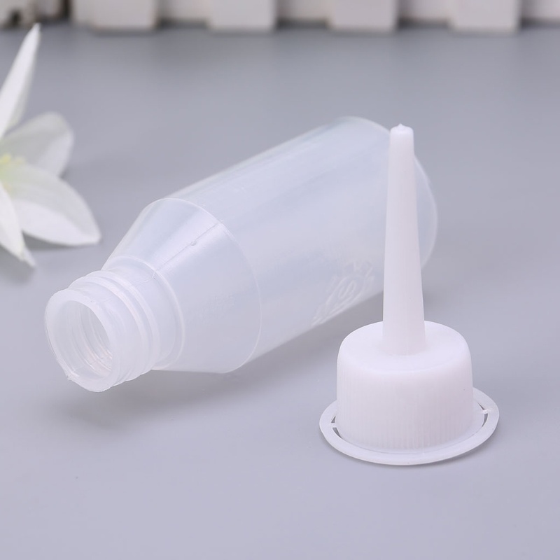 Bình Đựng Dầu Dạng Xịt Màu Trắng Trong Suốt Dung Tích 50ml Tiện Dụng