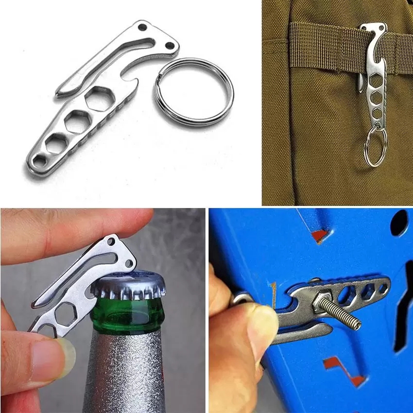 Móc Khóa Đa Năng Dùng Cho Các Hoạt Động Cắm Trại Ngoài Trời