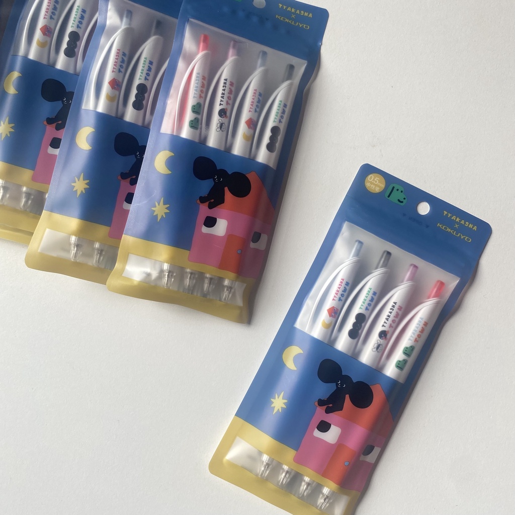 Bộ sưu tập đồ dùng học tập KOKUYO CAMPUS x TYAKASHA phiên bản giới hạn