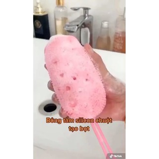 chuột tắm silicon