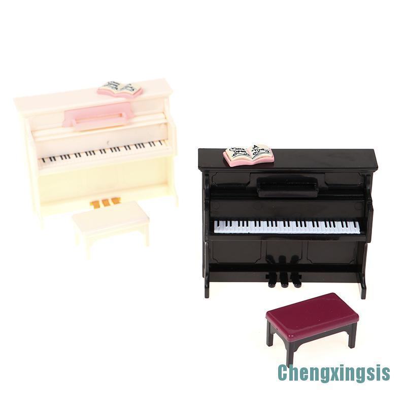 Mô Hình Đàn piano Nhỏ Xinh Trang Trí Nhà Búp Bê