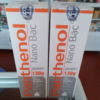 Xịt Panthenol Nano Bạc.