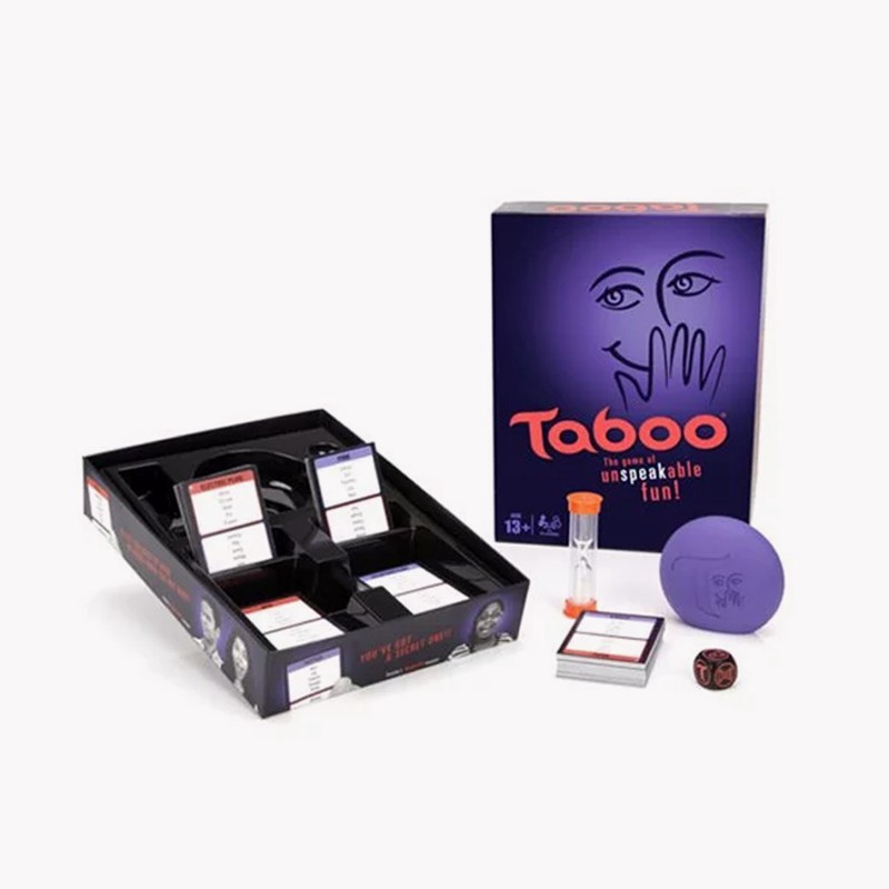 Taboo | Bộ trò chơi Board game Taboo - game party đoán từ trong im lặng cực vui nhộn