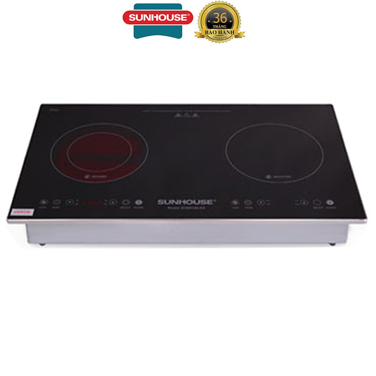 Bếp đôi điện từ hồng ngoại SUNHOUSE SHB9106-ES