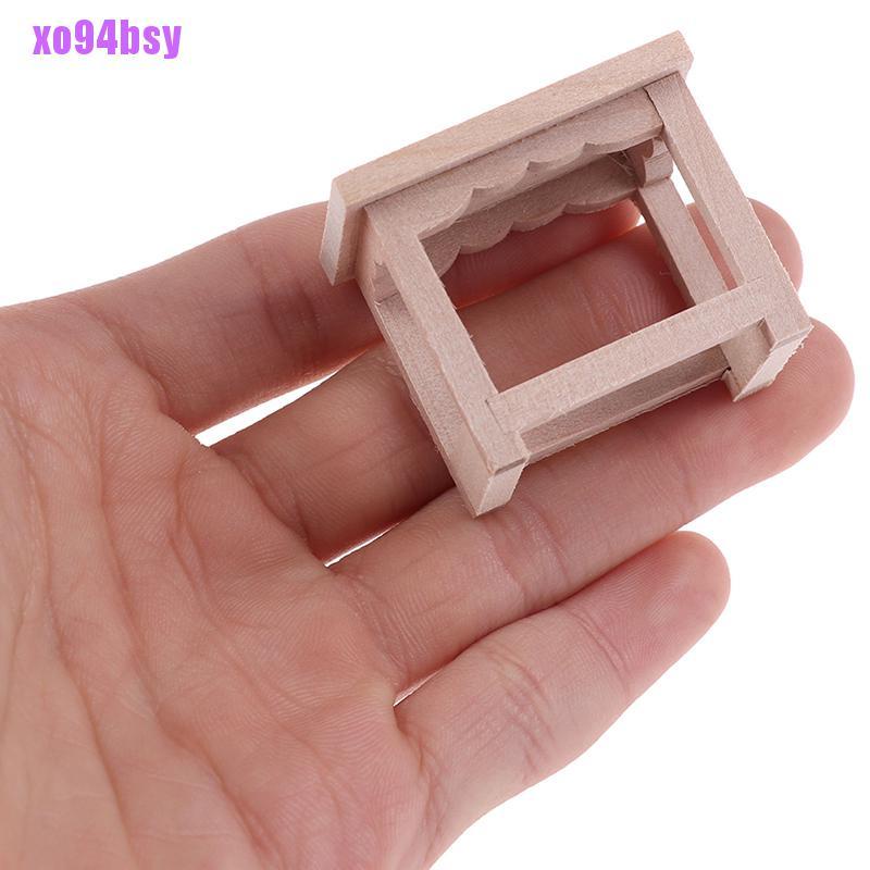 Giá Đỡ Chai Bia Mini Bằng Gỗ 1 / 12 Xo94Bsy Cho Nhà Búp Bê