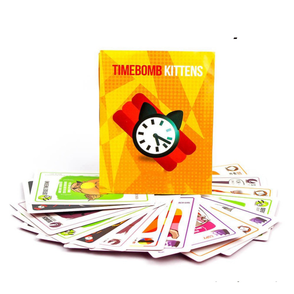 Jabi Toys - Combo Mèo Nổ Exploding Kittens 4 Bản Mở Rộng Việt Hóa