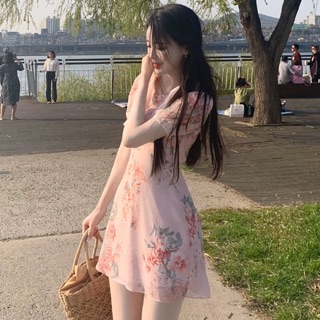 Váy voan hoa xinh