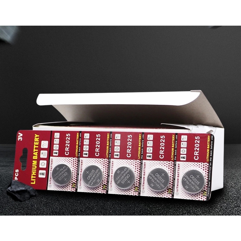 Vỉ 5 viên pin CR2025 Lithium Battery 3V