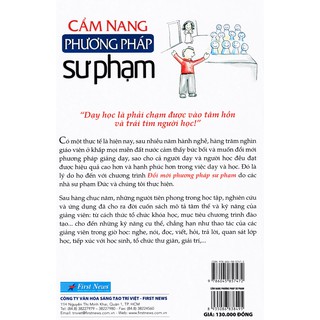 Sách - Cẩm Nang Phương Pháp Sư Phạm