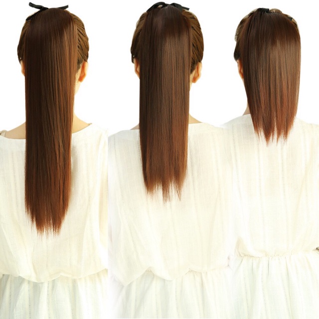 Tóc giả nữ❤️freeship 50k🥰🥰 tóc cột thẳng đủ loại