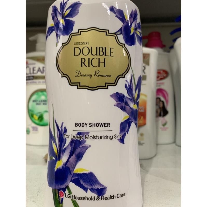 Sữa tắm Double Rich hương hoa Iris 550g(mầu tím)