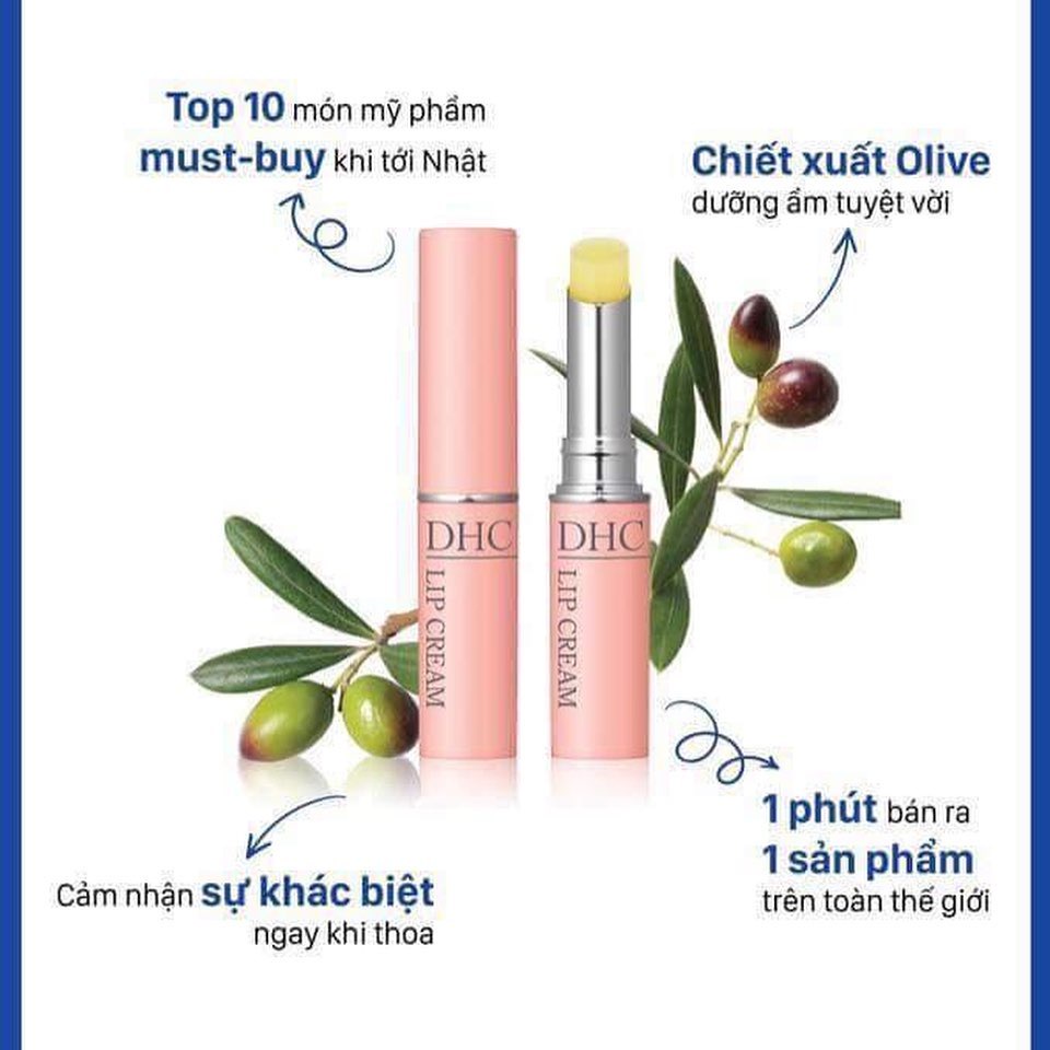 Son Dưỡng Môi Không Màu DHC Lip Cream