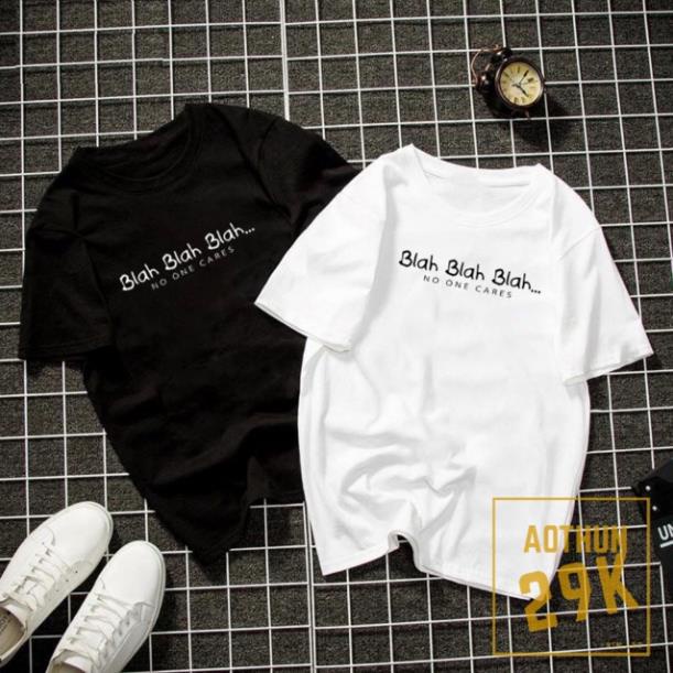 ÁO THUN UNISEX NO ONE CARES NHIỀU MÀU