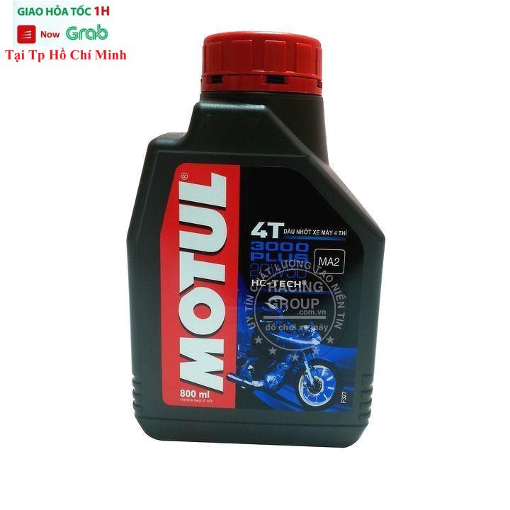 Nhớt Xe Số Motul 3000 Plus 4T 20W50 Dung Tích 0.8L Chính Hãng