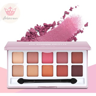 Phấn mắt lameila 10 màu ánh nhũ matte eyes color play eyeshadow lk1k1