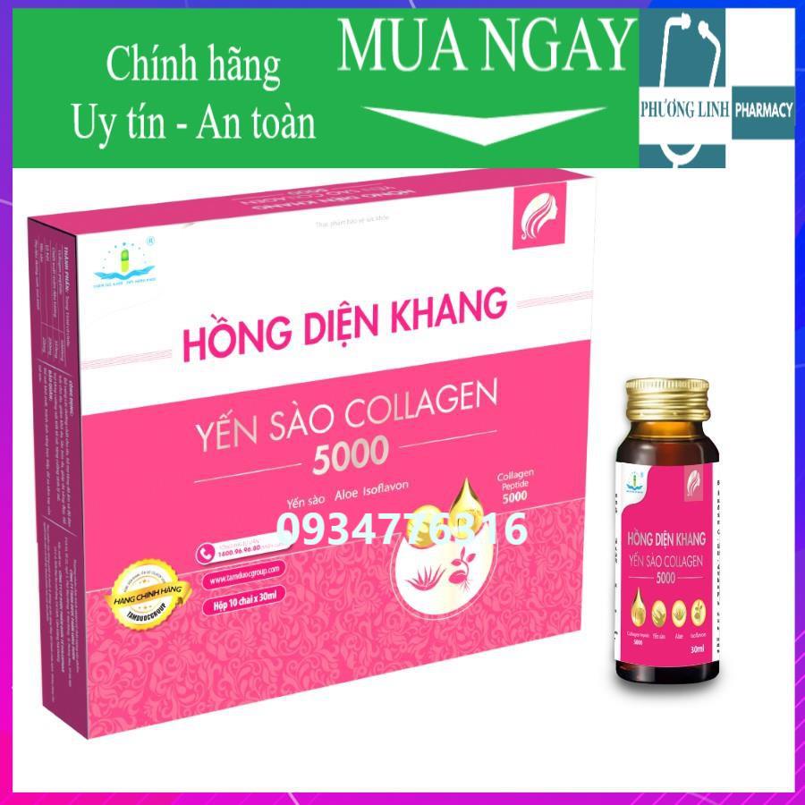 ✅ Hồng Diện Khang YẾN SÀO COLLAGEN Dạng Chai