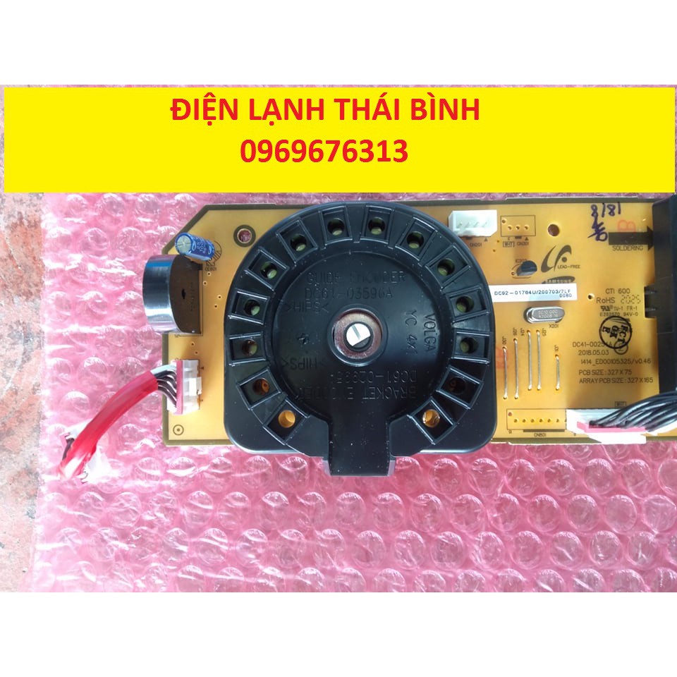 Bo mạch hiển thị máy giặt samsung cửa ngang led đơn