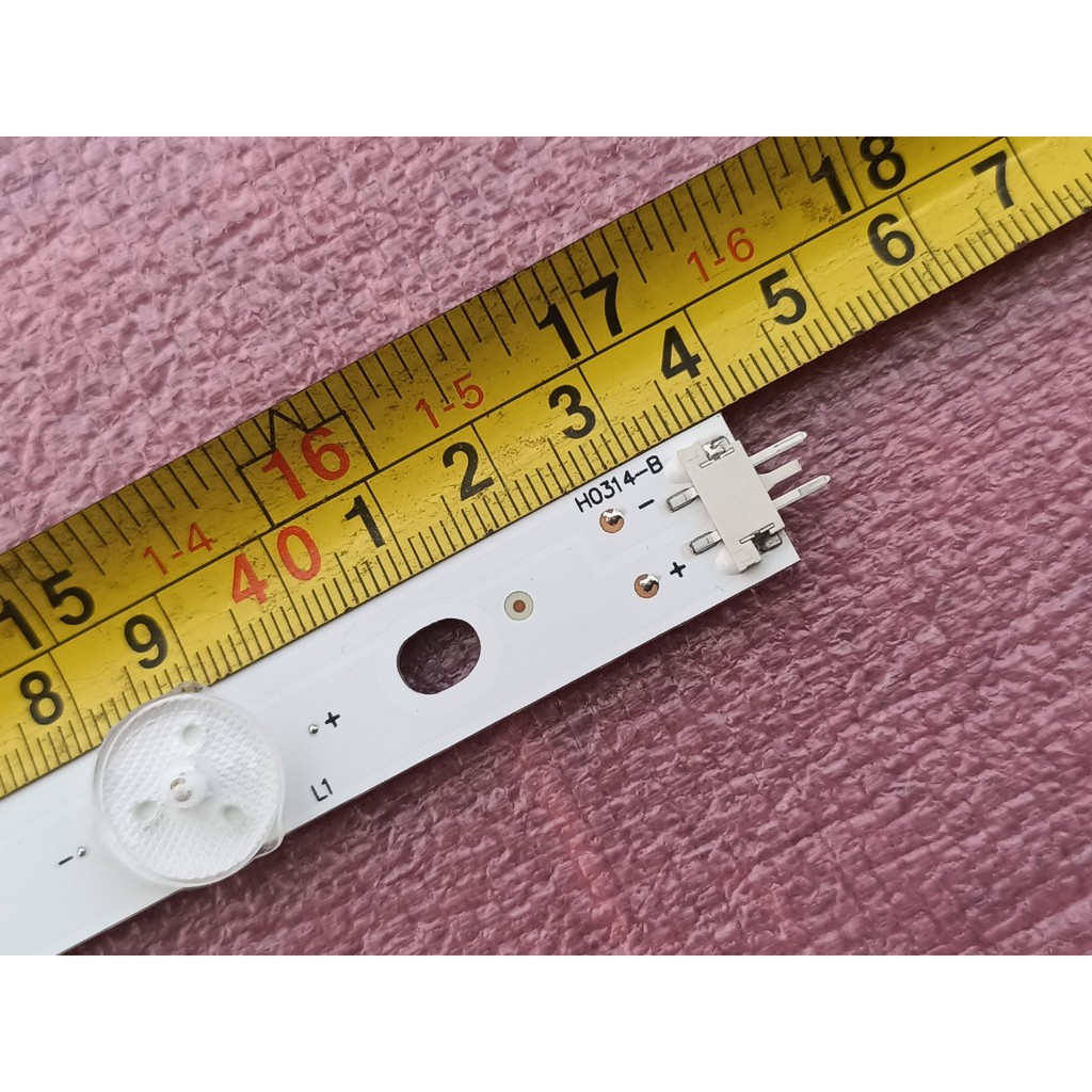 BỘ LED TIVI LG 49UH610 49LJ550 49KU6320 49UH619 49UF640 49UF6400 MỚI 100% BỘ 4 THANH "A" + 4 THANH "