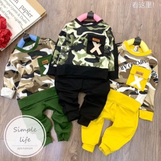 Combo 10 bộ bé trai