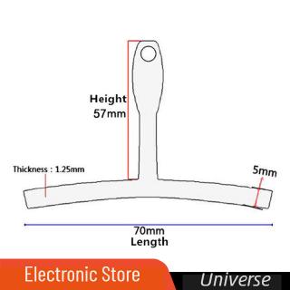 9 pcs/set T-Shaped Guitar Caliper Ruler String Radius Curve Gauge Ruler Guitar Tool